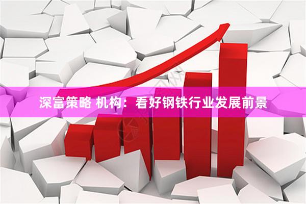 深富策略 机构：看好钢铁行业发展前景